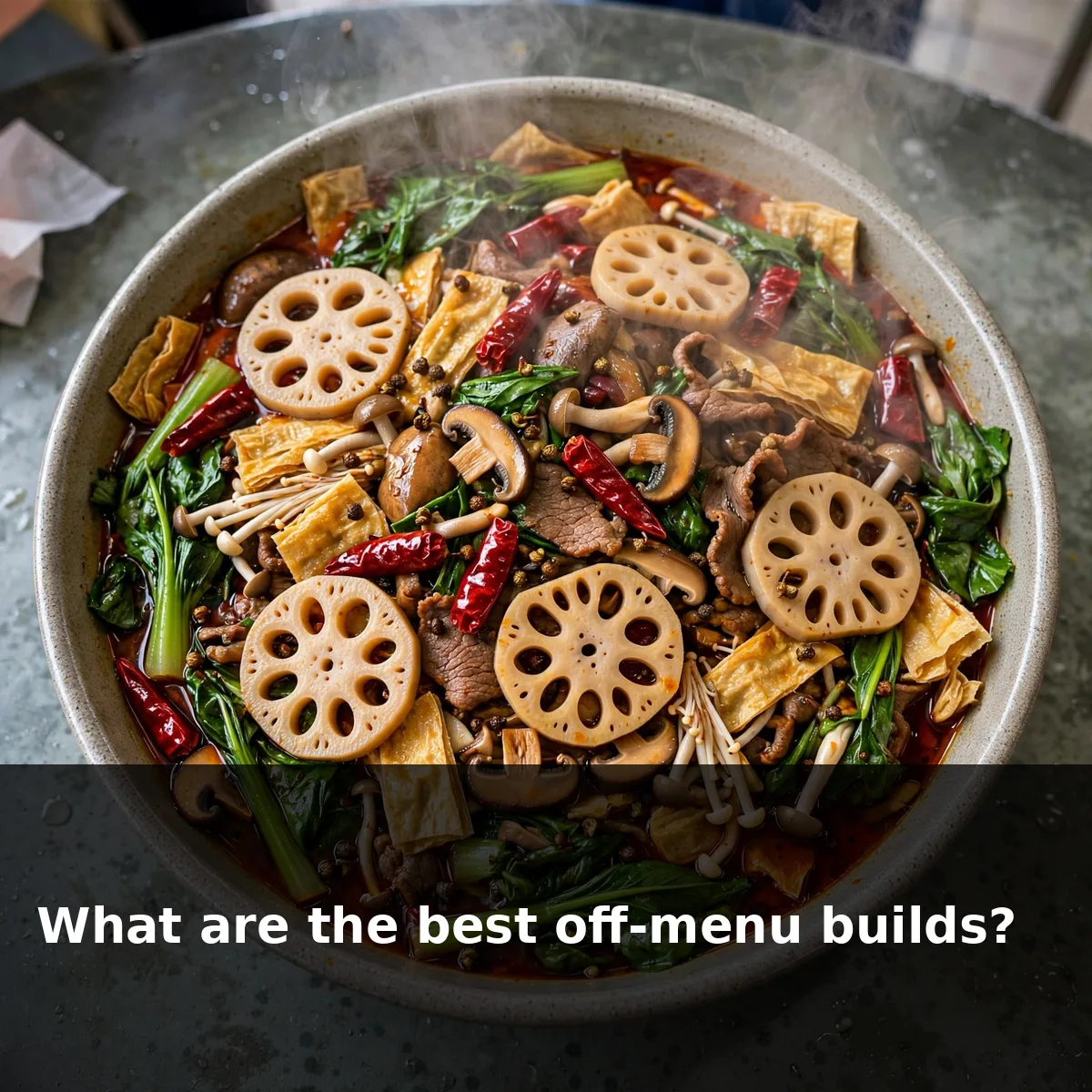 What are the best off-menu builds?
