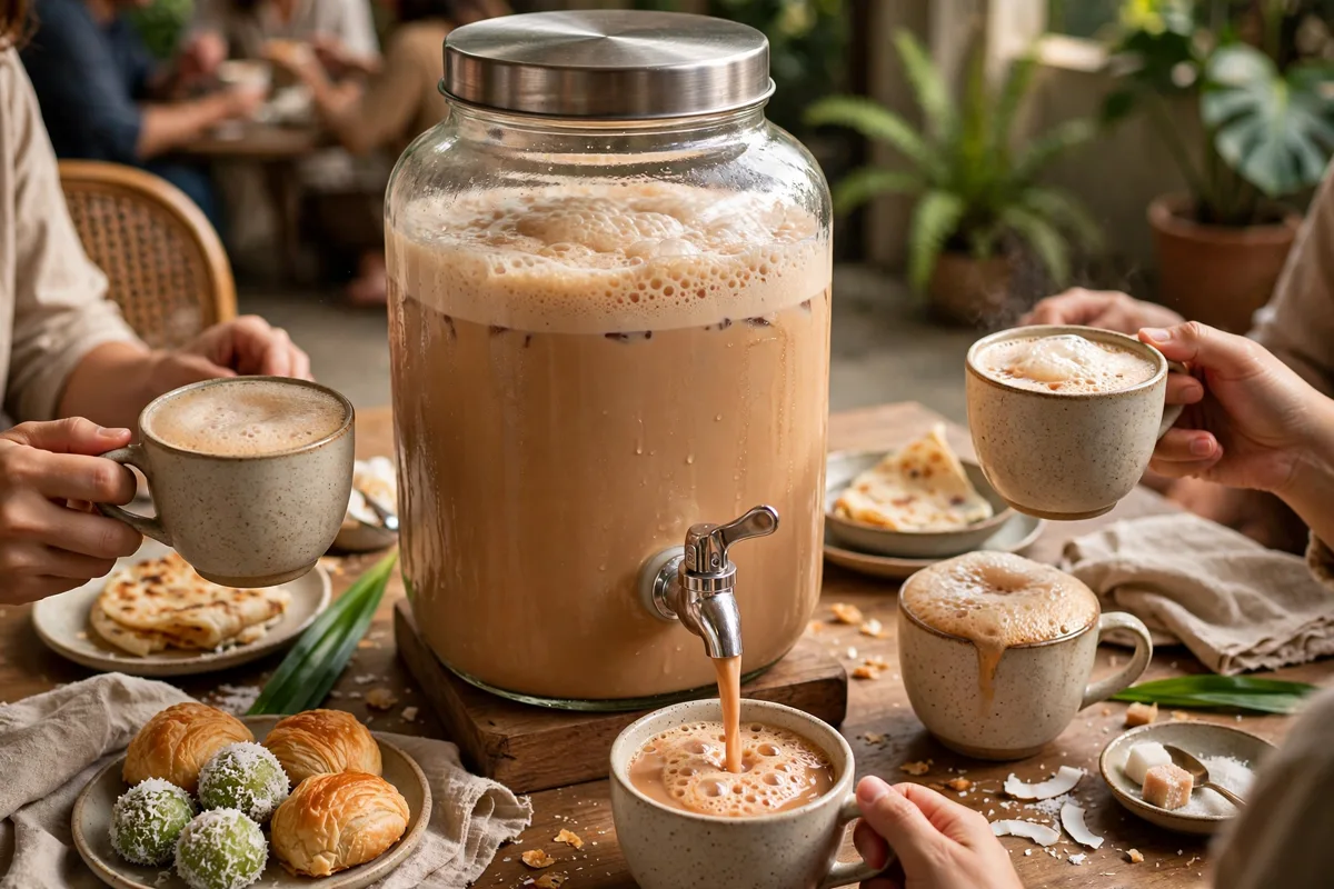 What drinks are on the Springleaf Prata Place menu?
