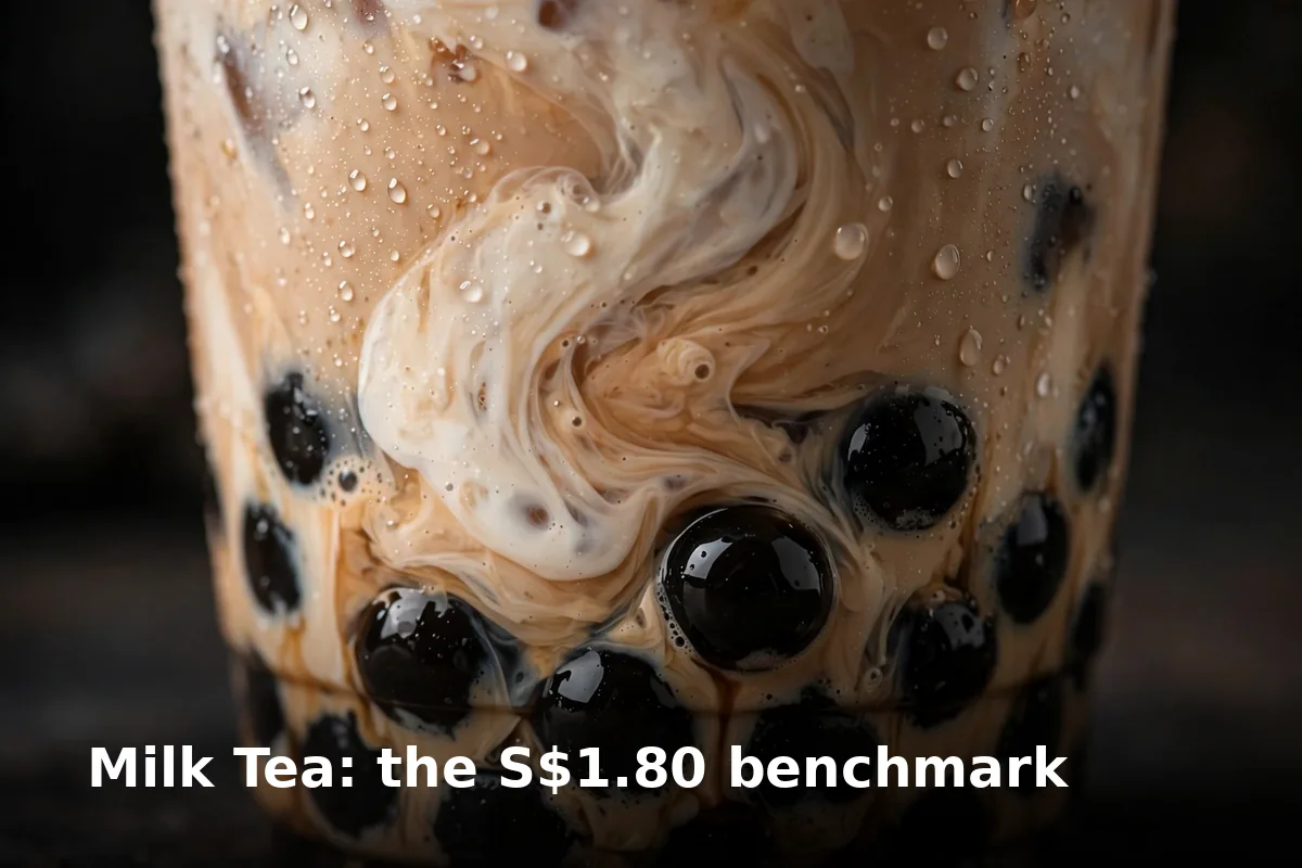 Milk Tea: the S$1.80 benchmark