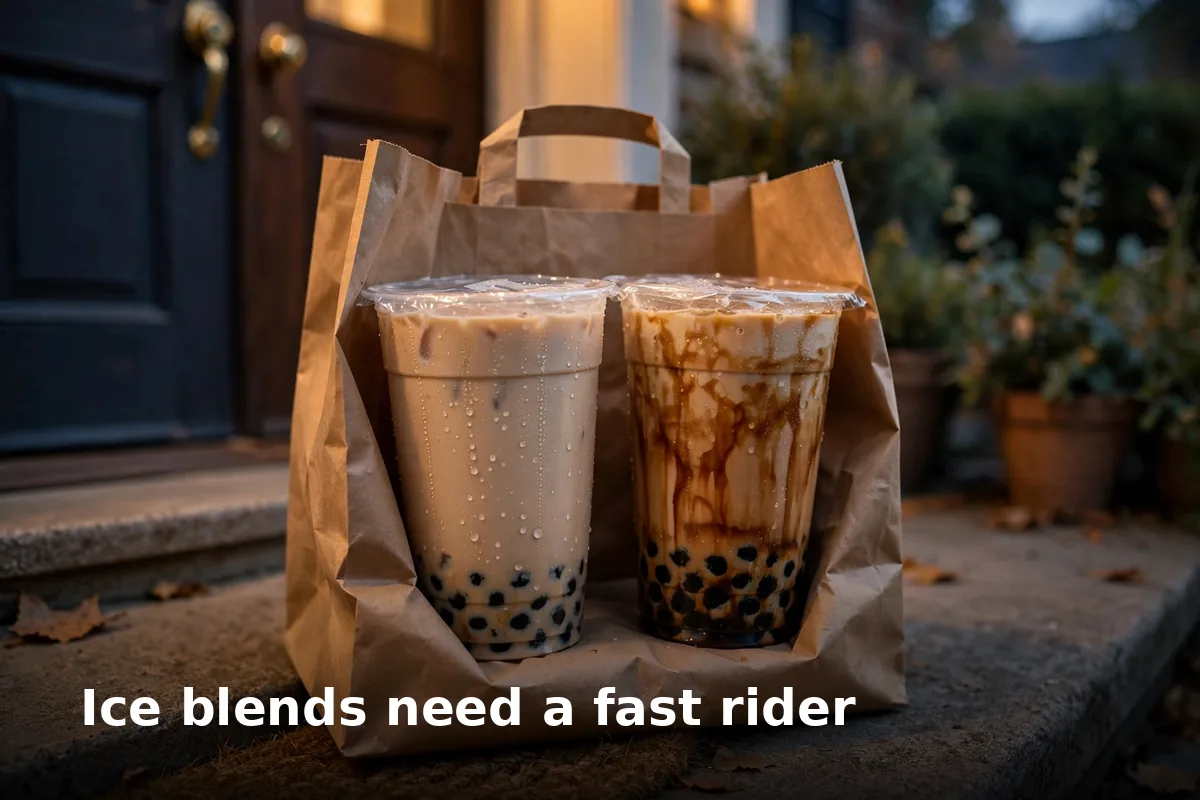 Ice blends need a fast rider