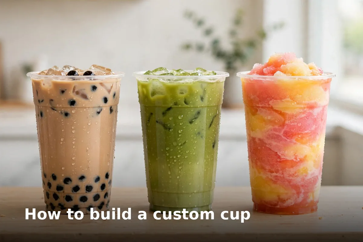 How to build a custom cup