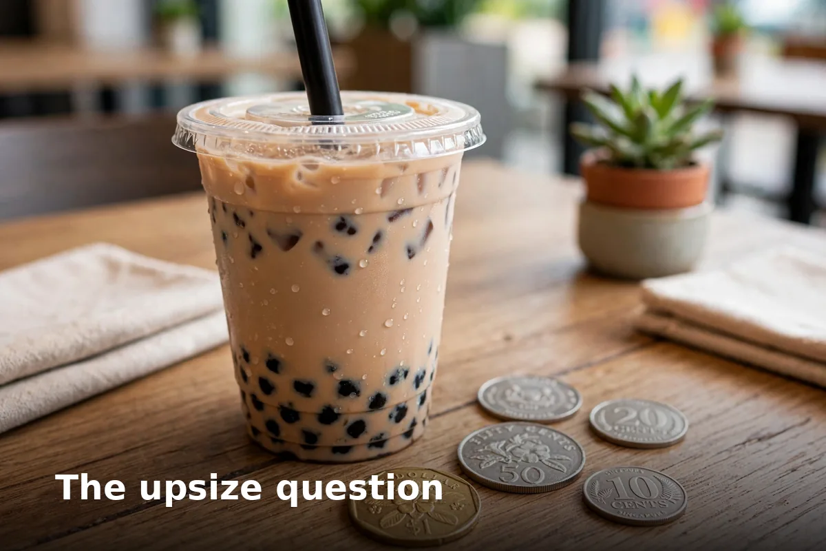 The upsize question