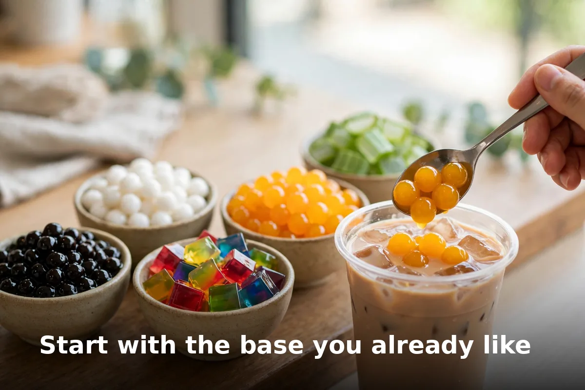 Start with the base you already like
