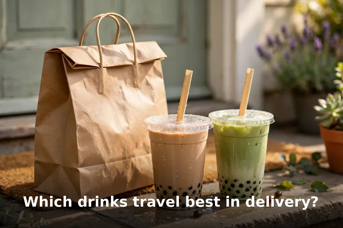 Which drinks travel best in delivery?