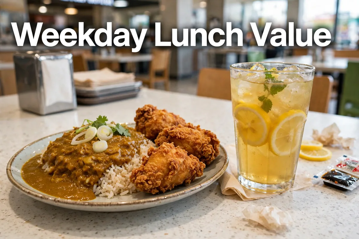 What is the cheapest meal at Monster Curry?