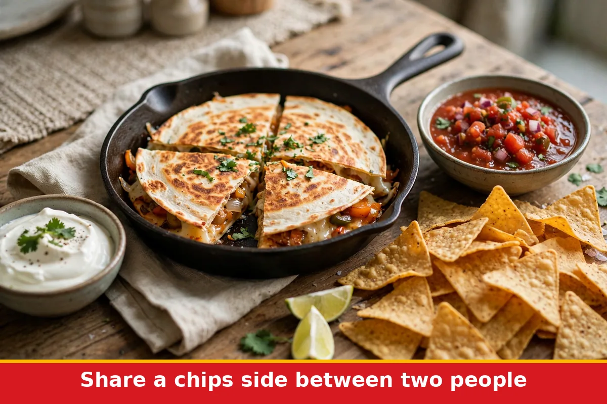 Share a chips side between two people