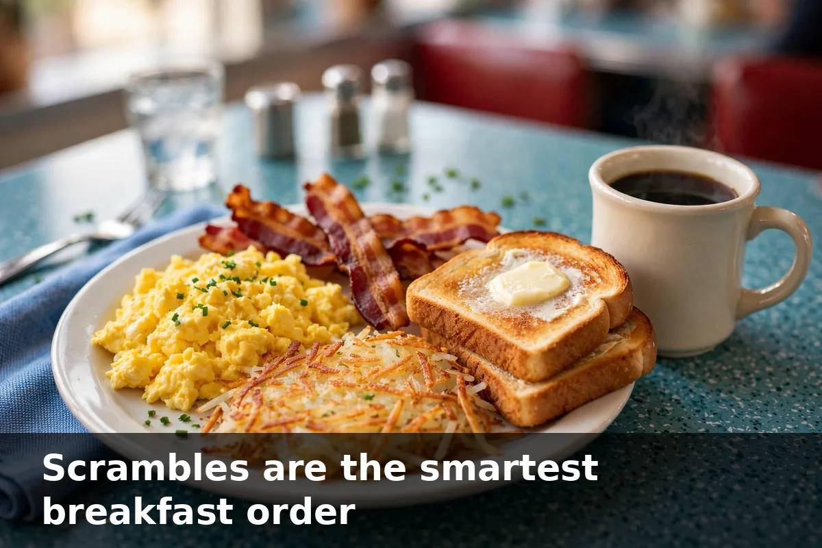 Scrambles are the smartest breakfast order
