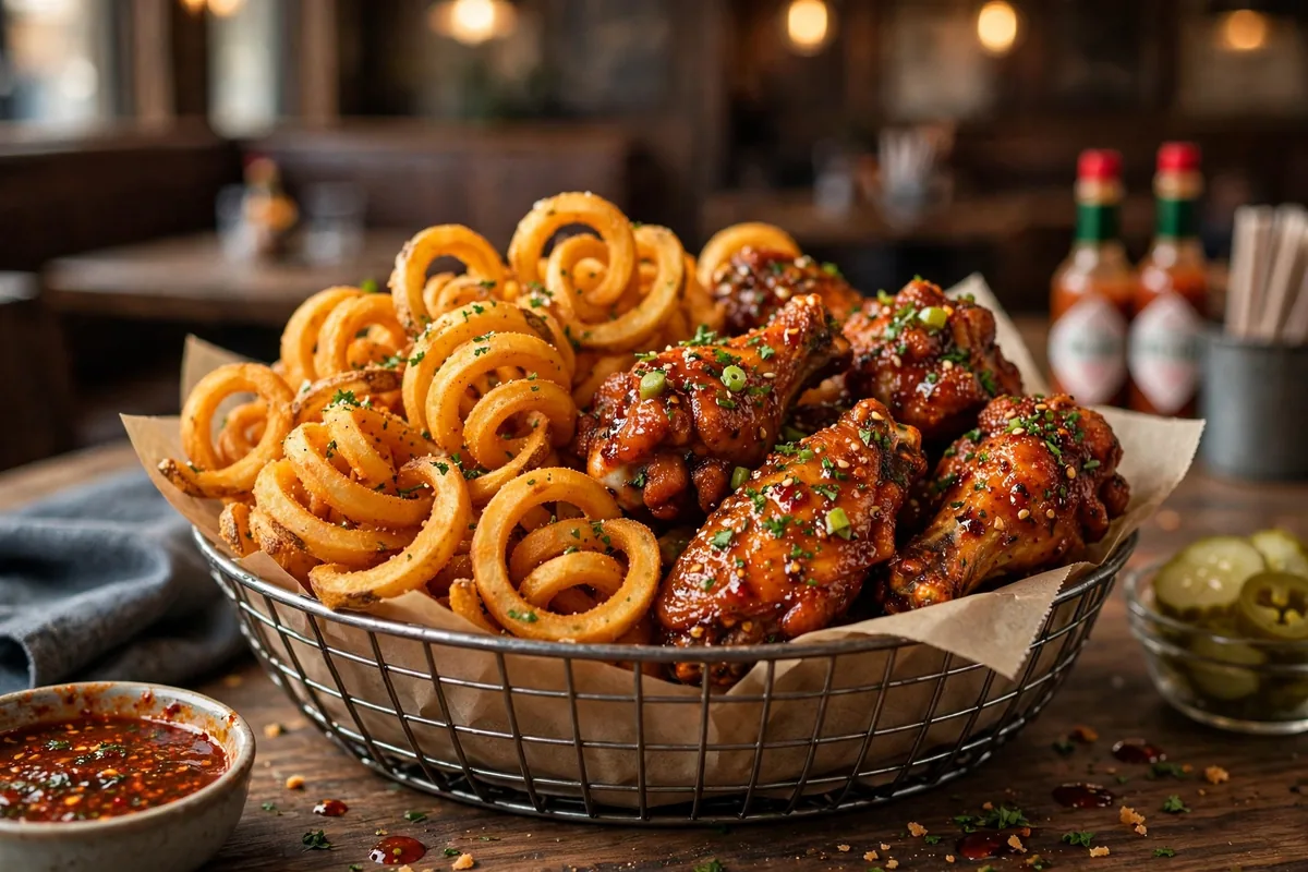 What sides, shakes and extras can you order?