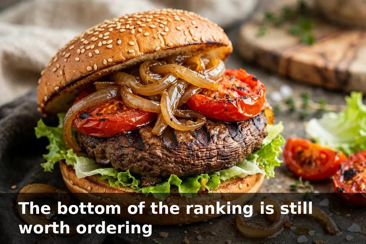 The bottom of the ranking is still worth ordering