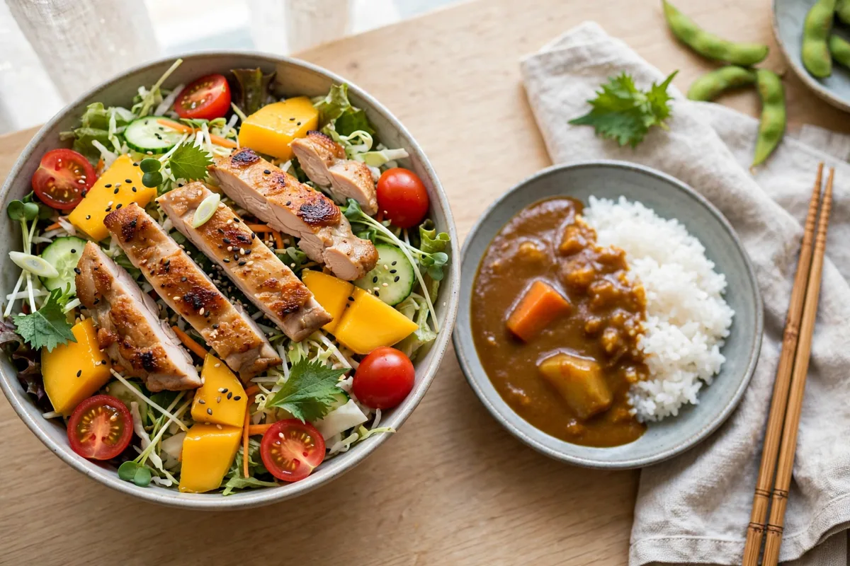 Which Monster Curry dishes are lighter choices?