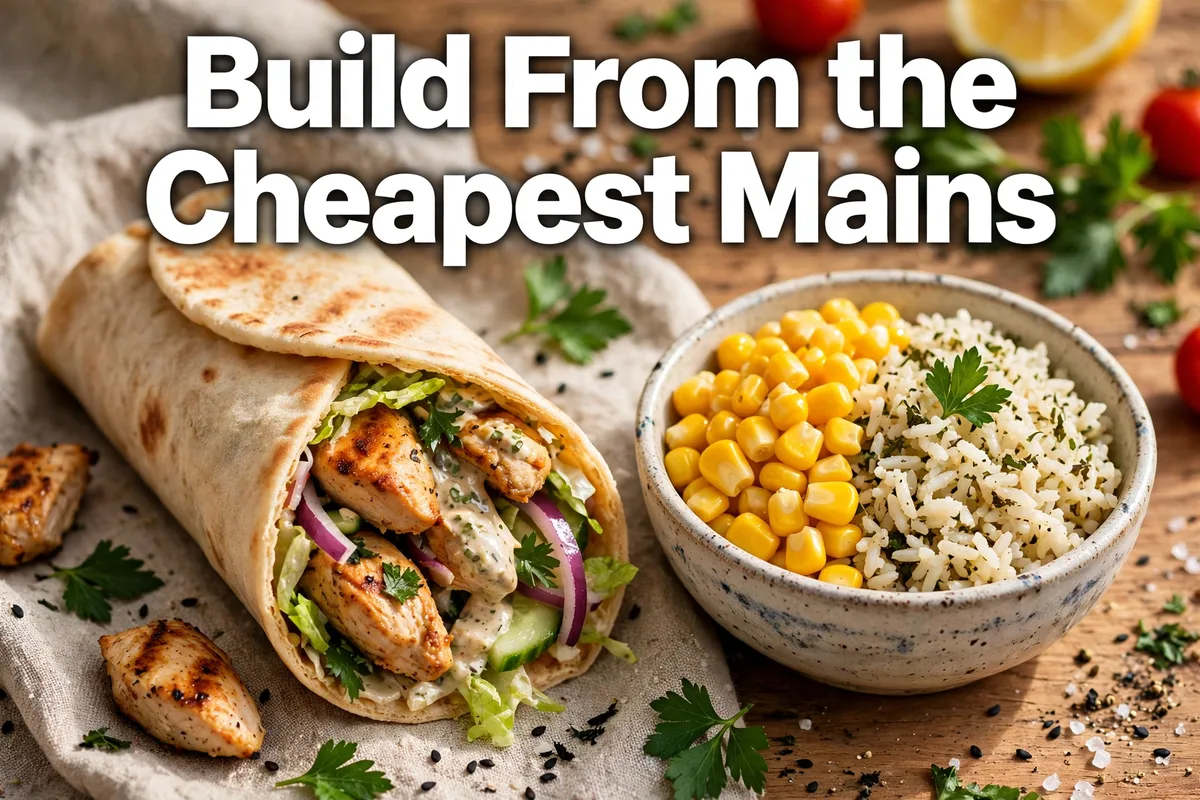 Build a filling meal from the cheapest mains