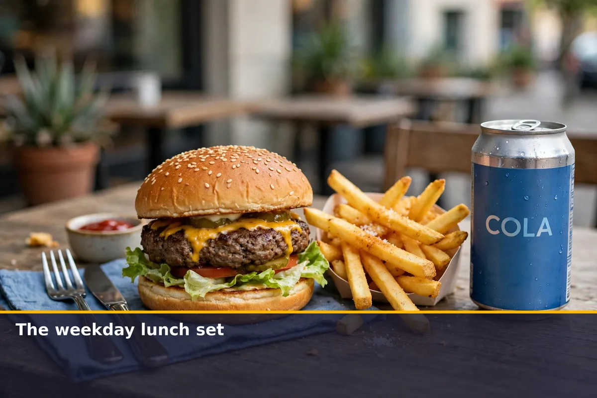 The weekday lunch set