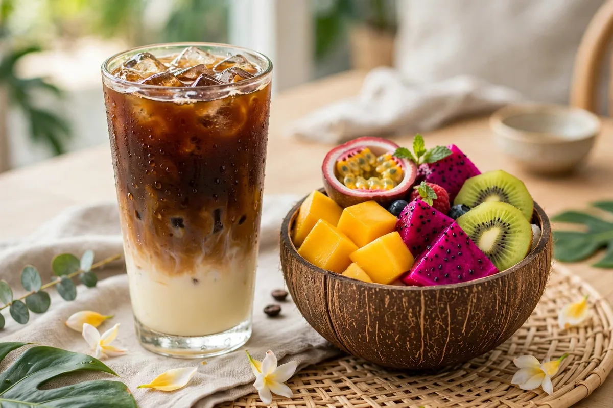 What drinks and desserts does NamNam serve?