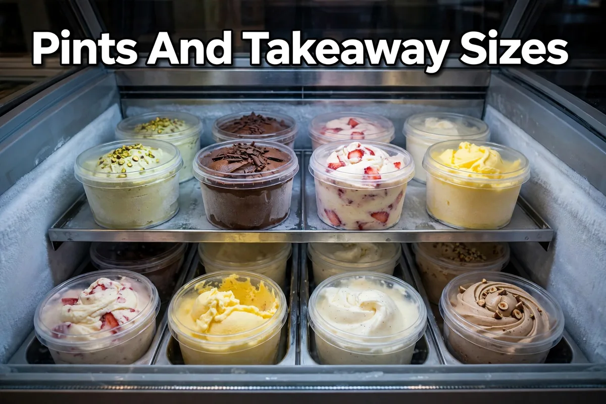 Pints And Takeaway Sizes